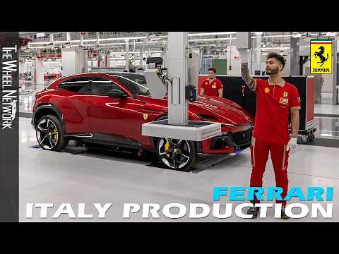Inside the Ferrari Plant in Maranello – Supercar Production in Italy