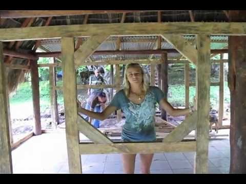 Building in Nicragua - Framing the Octagon Window
