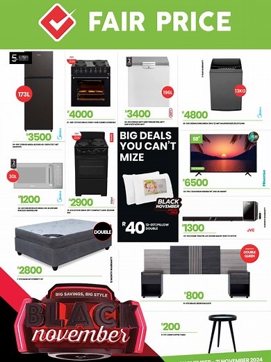 Fair Price Black Friday Catalogue 2024 | See Amazing Deals Now!