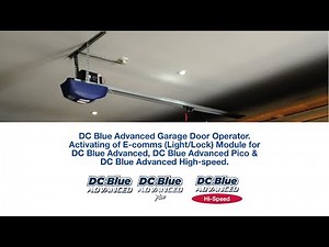 DC Blue Garage Door Operator: E Coms Module
