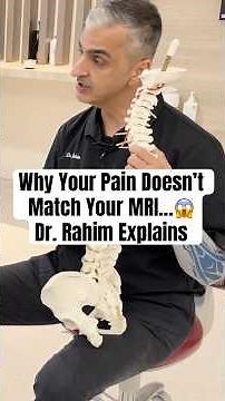 Why Your Pain Doesn’t Match Your MRI? Dr. Rahim Explains #shorts