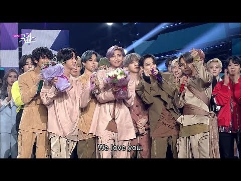 BTS Winning Moment [ENG SUB / Music Bank 2020.02.28]