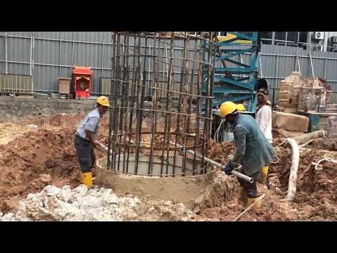 BASEMENT EXCAVATION - BORED PILE