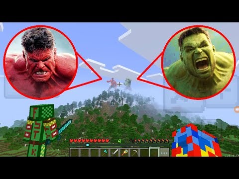We Found Hulk in Minecraft