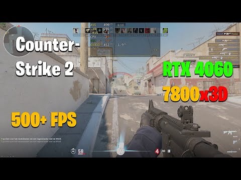 7800X3D & RTX 4060 - Counter Strike 2 | CS2 Competitive Settings(low)