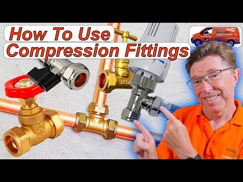 Compression Fittings, 5 Ways To Put Them Together So You Don't Get a Leak, Detailed Explanations