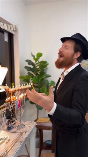 Moses & Zippora on Instagram: "Happy 7th night of Chanukah!!! #spreadthelight #love #light #shine #joy"