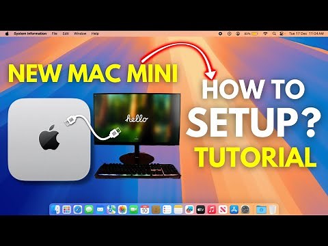 All Mac Mini First Setup Full Tutorial - How to Setup Mac Mini With Monitor