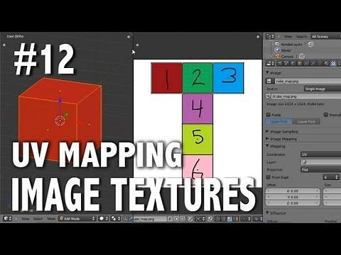 Blender 2.6 Tutorial 12 - UV Mapping (Image Textures)