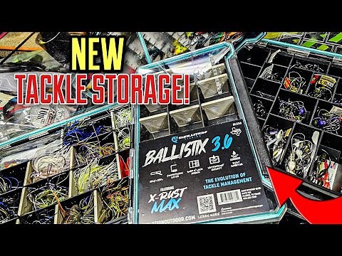 NEW Tackle Storage System is AWESOME! (Evolution Ballistix Series)