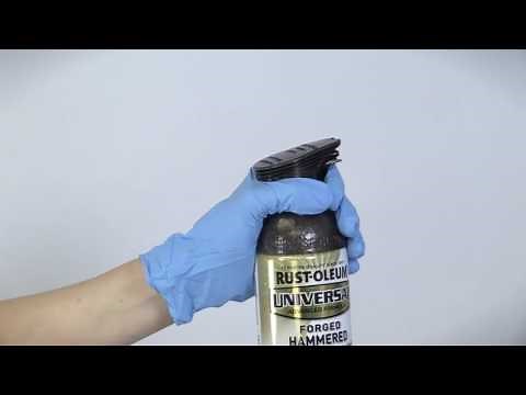 How to Create Hammered Finish Rust-Oleum Universal Spray