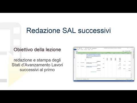 Tutorial PriMus - Redazione SAL successivi - Acca Software