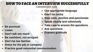 10 Tips How to Face An Interview Successfully: Dos, Don'ts - CareerCliff