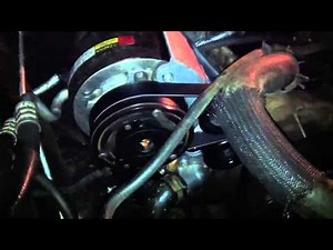 Holley R4 AC bracket install on my LS-swapped Caprice LS...