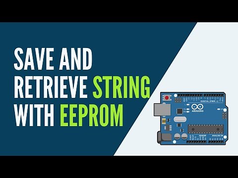Arduino - How to Save a String into EEPROM