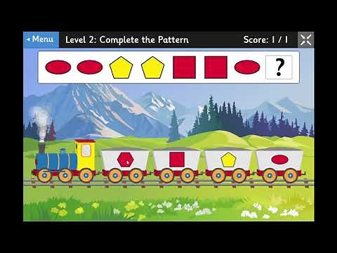 Shape Patterns on top marks