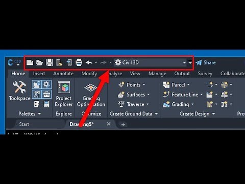 AutoCAD Tip Adding Items to the Quick Access Toolbar