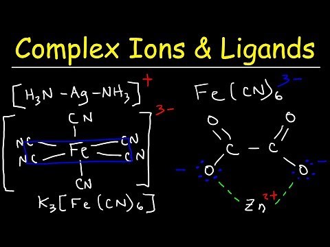 Complex Ions, Ligands, & Coordination Compounds, Basic Introduction Chemistry
