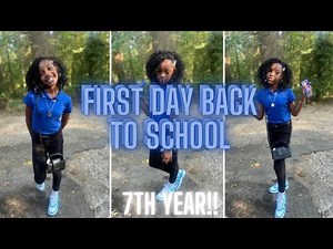 1st day back to school‼️ *7th grade* (morning routine, grwm for school)
