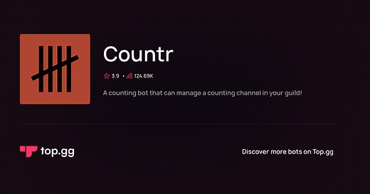 Add Countr Discord Bot | The #1 Discord Bot and Discord App List