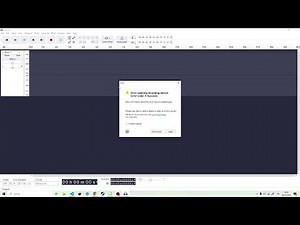 How To Fix The Error Opening Recording Device In Audacity
