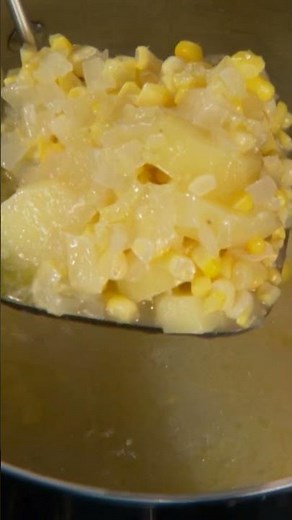 How to Make Martha Stewart's Summer Corn Chowder #shorts