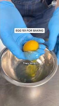 Egg 101 with a professional baker 🥚