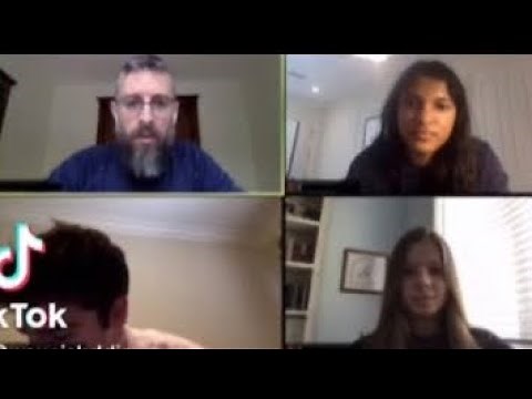 She Forgot To Turn Off Her Camera In Zoom Class..