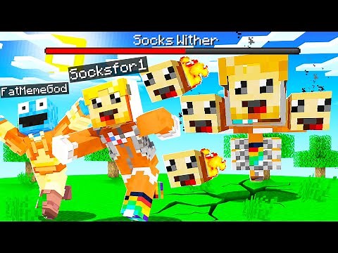 I Trolled SocksFor1 And FatMemeGod With Custom Mobs In Minecraft