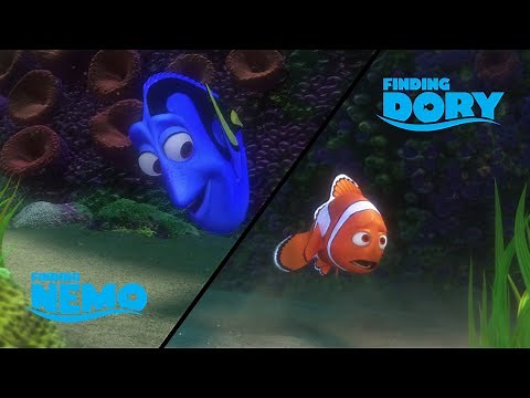 Scene Comparison: Finding Nemo VS Finding Dory