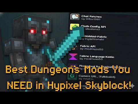 4 Secret Dungeons Mods That Will CHANGE Your Hypixel Skyblock Game