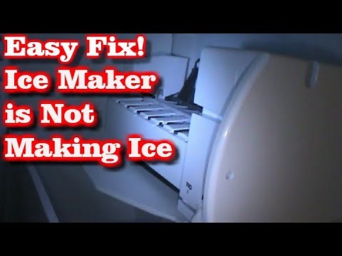 Fixing an Ice Maker That's Not Making Ice