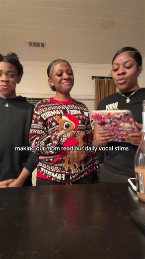 LMFAOOOO she read them so fast 😂😂😂 | Vocal Stims On My Parents
