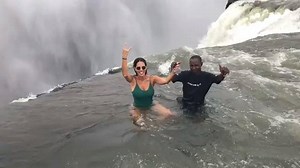 66K views · 541 reactions | “Tourists went on holidays while travelers did something else. They travelled.” ✈️ #TravelTuesday Video Cred:  semrumocomgabi (IG) Location: Devil's Pool Victoria Falls | WorldVentures | Facebook