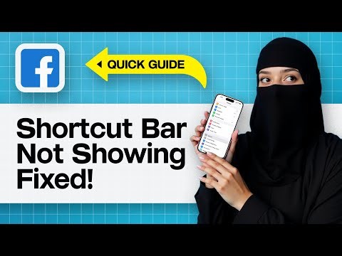 Facebook Shortcut Bar Not Showing | How To Fix Missing Facebook Shortcut Bar Step-by-Step