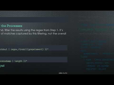 Efficiently Count the Number of Running Processes Using Ansible
