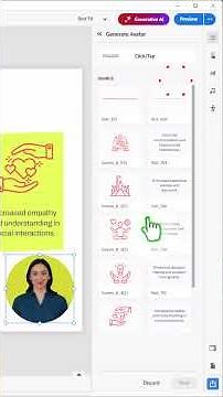 How to Generate AI Avatars for Click to Reveal in Adobe Captivate 13