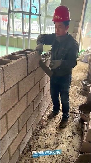 Concrete Block Laying — Step by Step! 👷‍♂️