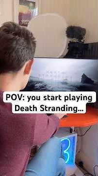 People playing Death Stranding for the FIRST time...| it's more than a delivery game #deathstranding