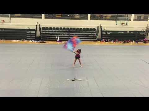 "Blown Away" Color Guard Routine