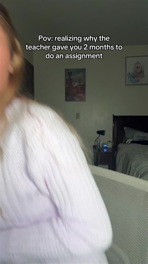 Are you a procrastinator when it comes to school work? | realizing why you had time to do assignment