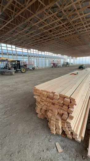 145K views · 1.9K reactions | Strapping up the ceiling that never seems to end  This 64x332x20 strip mall is coming along! We’ll be on to closing in the exterior next week and our scope of work for this build will come to a close! #CinchCarpentry #QualityOverQuantity #PostFrame #Framing #Ceiling #Strapping #Interior #Carpentry #Lumber #Telehandler #Equipment #Platform #Alberta | Cinch Carpentry | Facebook