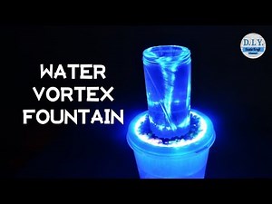 Best Tabletop Vortex Water Fountain Ever. (It's Amazing)