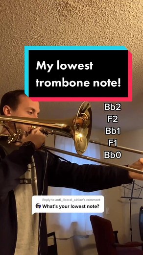 How to Play Low Notes on Trombone - Bb0 Tutorial