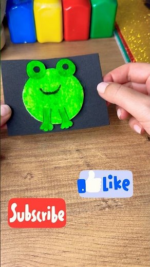 DIY Frog with Cotton Pad | Easy and Fun Craft 🐸💚