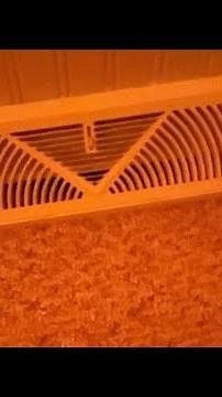 How to remove the cover on a baseboard diffuser.