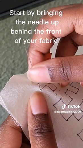 Smocking stich tutorial!!!! #smockingstitch #smockingtechnique #smockstitch #sewing #sew #sewingproject #handsewn #handsewing #fashionstudents #fashionstudents #fashionschool #fashiondesigner #fashion #tutorial #couture #couturetechniques #couturetutorial