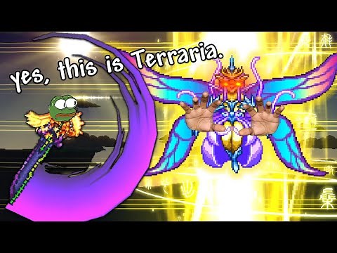 We found the most INSANE mod in Terraria...