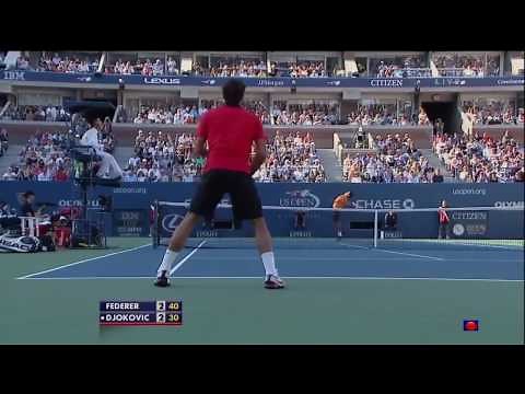 Roger Federer vs Novak Djokovic - US Open 2009 SF Highlights HD
