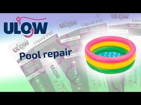 Inflatable pool repair
